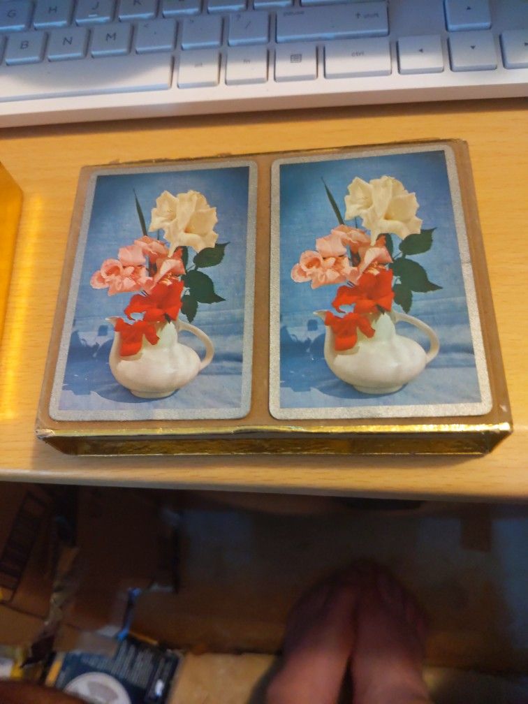 Vintage Double Deck Canasta Playing Cards