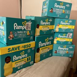 Baby Diapers Unopened!!