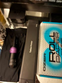 Tattoo pen and stencil printer