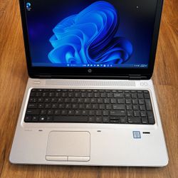 HP ProBook 650 G2 core i5 6th gen 16GB Ram 256GB SSD Windows 11 Pro 15.6” Laptop with charger in Excellent Working condition!!!!!  Specification: *Int