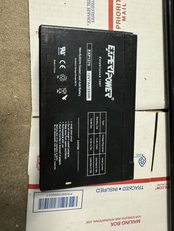 ExpertPower 12v 7ah Rechargeable Sealed Lead Acid Battery