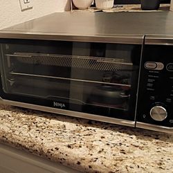 Ninja XL Dual Air Fryer Toaster Oven LIKE NEW