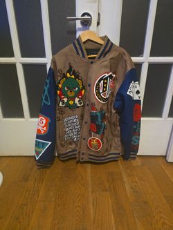 Green Bunny Varsity Jacket