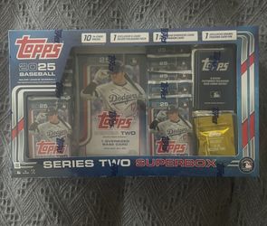 2025 Topps Series 2 MLB Baseball Super Box — FACTORY SEALED