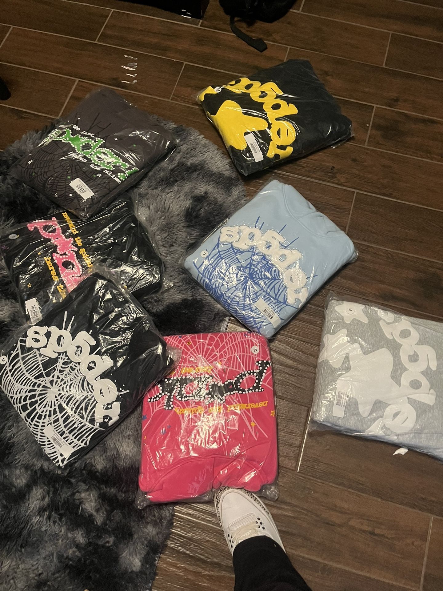 sp5der hoodies