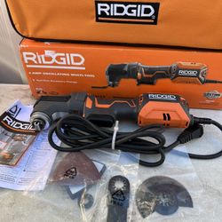 RIDGID 4 Amp Corded Oscillating Multi-Tool