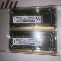 Kingston  Ddr4  Sodimm Ram (8gb 2x) 