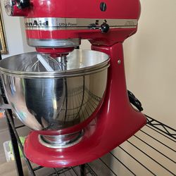 Kitchen Aid Ultra Power Red Mixer 