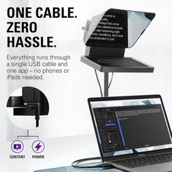 Elgato Prompter, Teleprompter with Built-in Screen