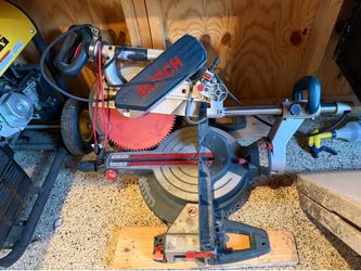 Bosch 5412L 12” Sliding Compound Miter Saw - Dual Bevel