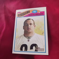 Heath Miller Rookie Card 