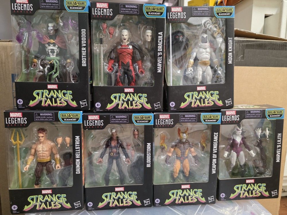 Marvel Legend Blackheart Wave 7pc $220 For Pick Up