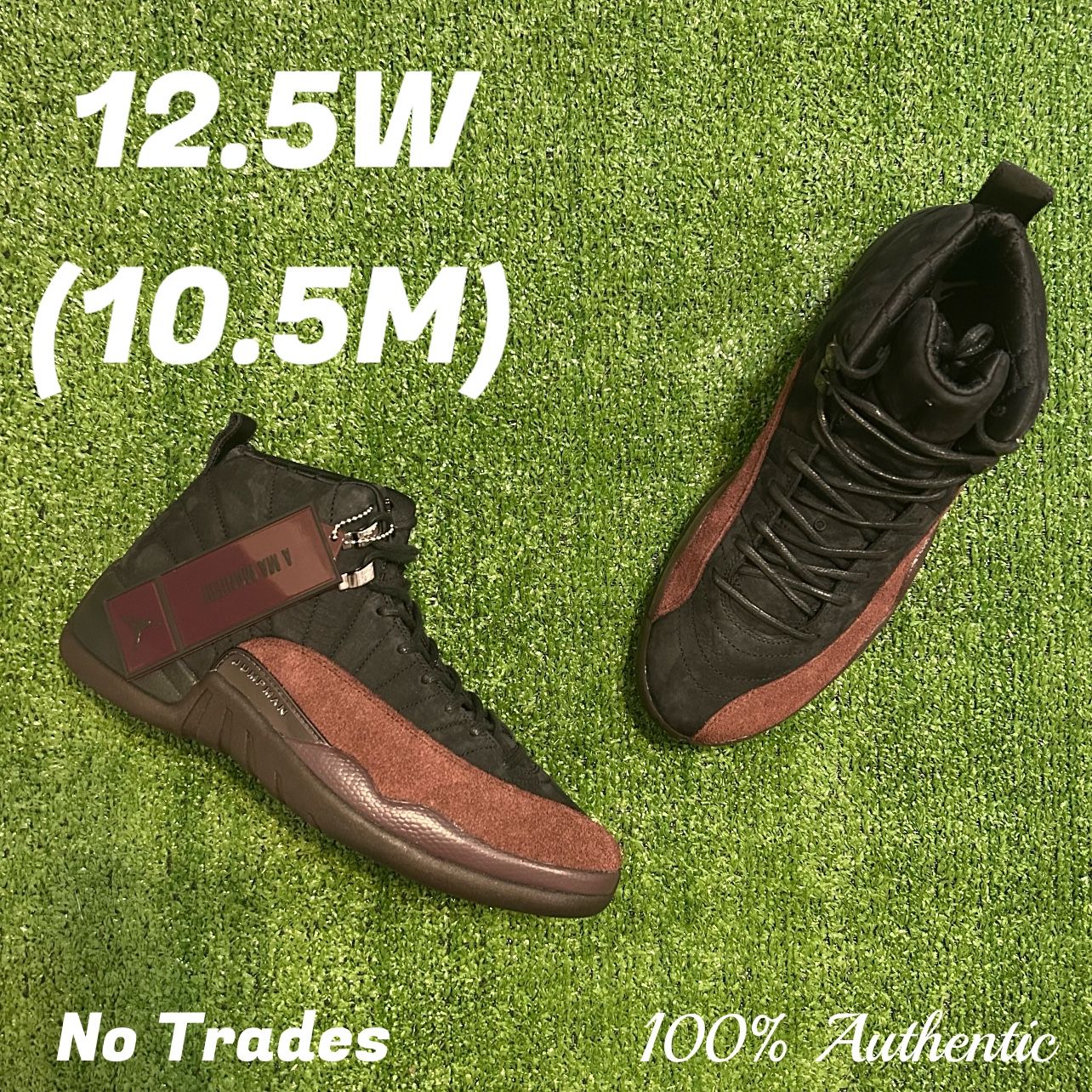 Size 12.5W (10.5M) Air Jordan 12 Retro โA Ma Maniereโ ๐งฑ