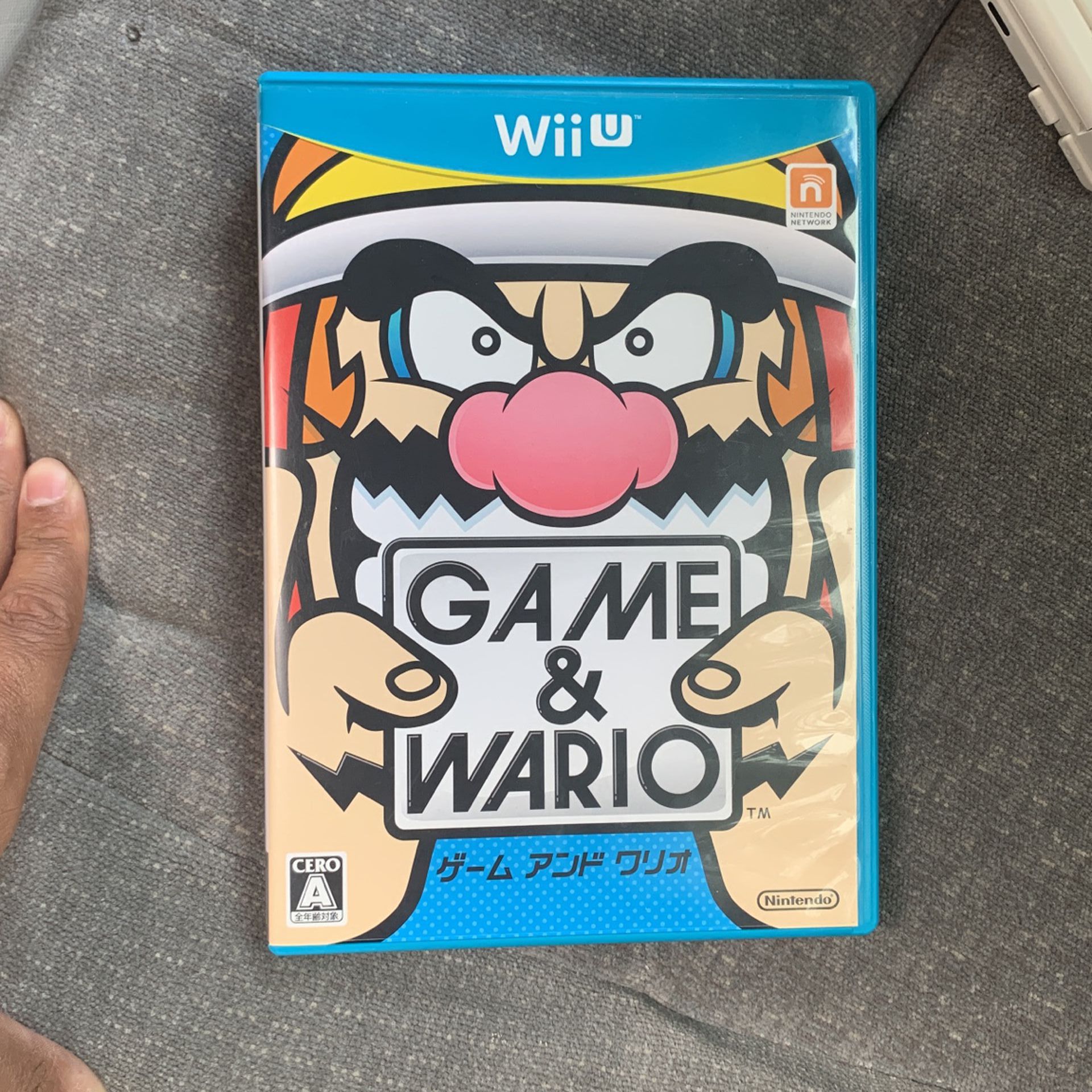 Nintendo Wii U Game And Wario JAPAN 