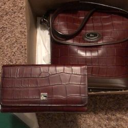 Dooney & Bourne Purse With Wallet Vintage