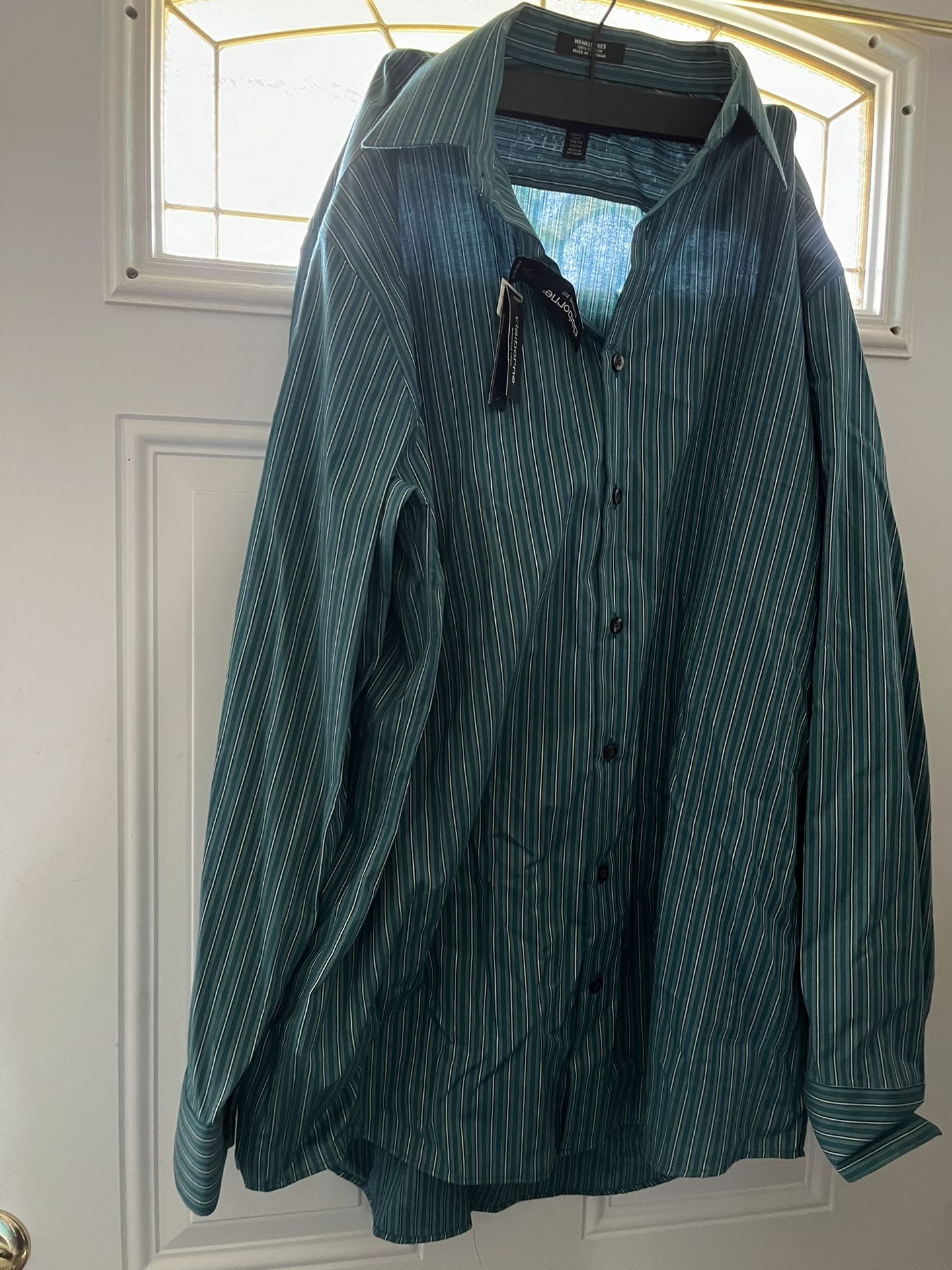 Blue Claiborne Dress Shirt Size 34