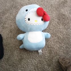 Hello Kitty Shark Plushie