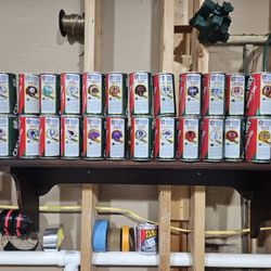 1976 NFL Canada Dry Cans