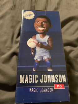 2014 Magic Johnson LA Dodgers SGA Bobblehead new in box!!