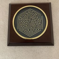 Wooden Maze Brain Teasers 
