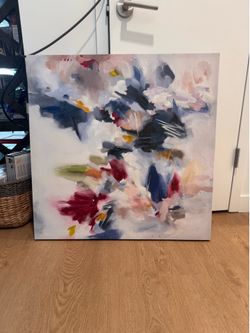 Abstract canvas art