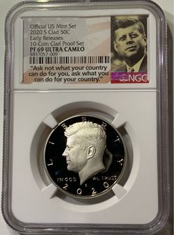 2020- S  HALF DOLLAR CERTIFIED