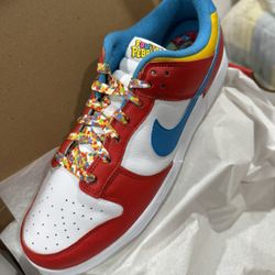 NIKE DUNK LOW QS "LEBRON JAMES FRUITY PEBBLES"