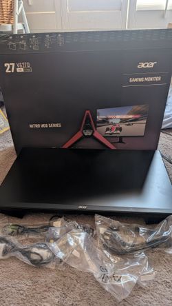 Acer Nitro VG270 27" Gaming Monitor – Open Box,  brand new