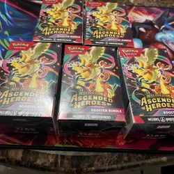Pokemon Ascended Heroes Booster Bundles