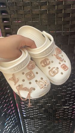 Rose Gold Croc Charm 