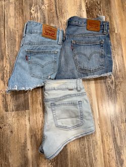 Women Levi’s and O’Neill Denim Shorts