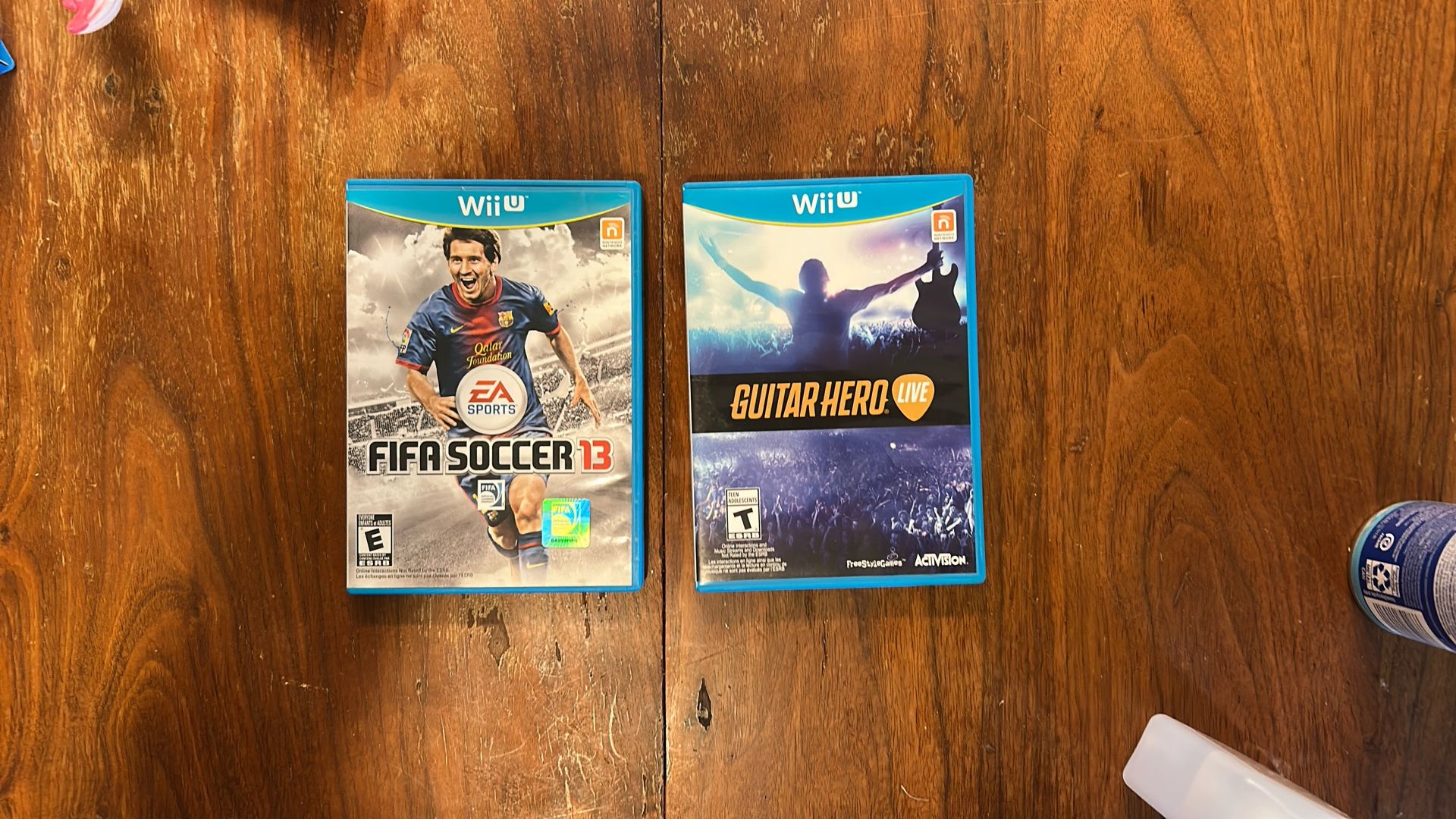 Wii U Guitar Hero & Fifa Soccer 13