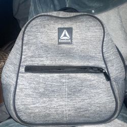 Reebok Grey & Black Medium Bookbag