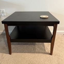 MCM Wood Coffee Table - Black Coffee Table - MCM Coffee Table 