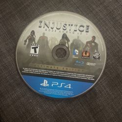 PS4 Game Injustice Ultimate Edition 