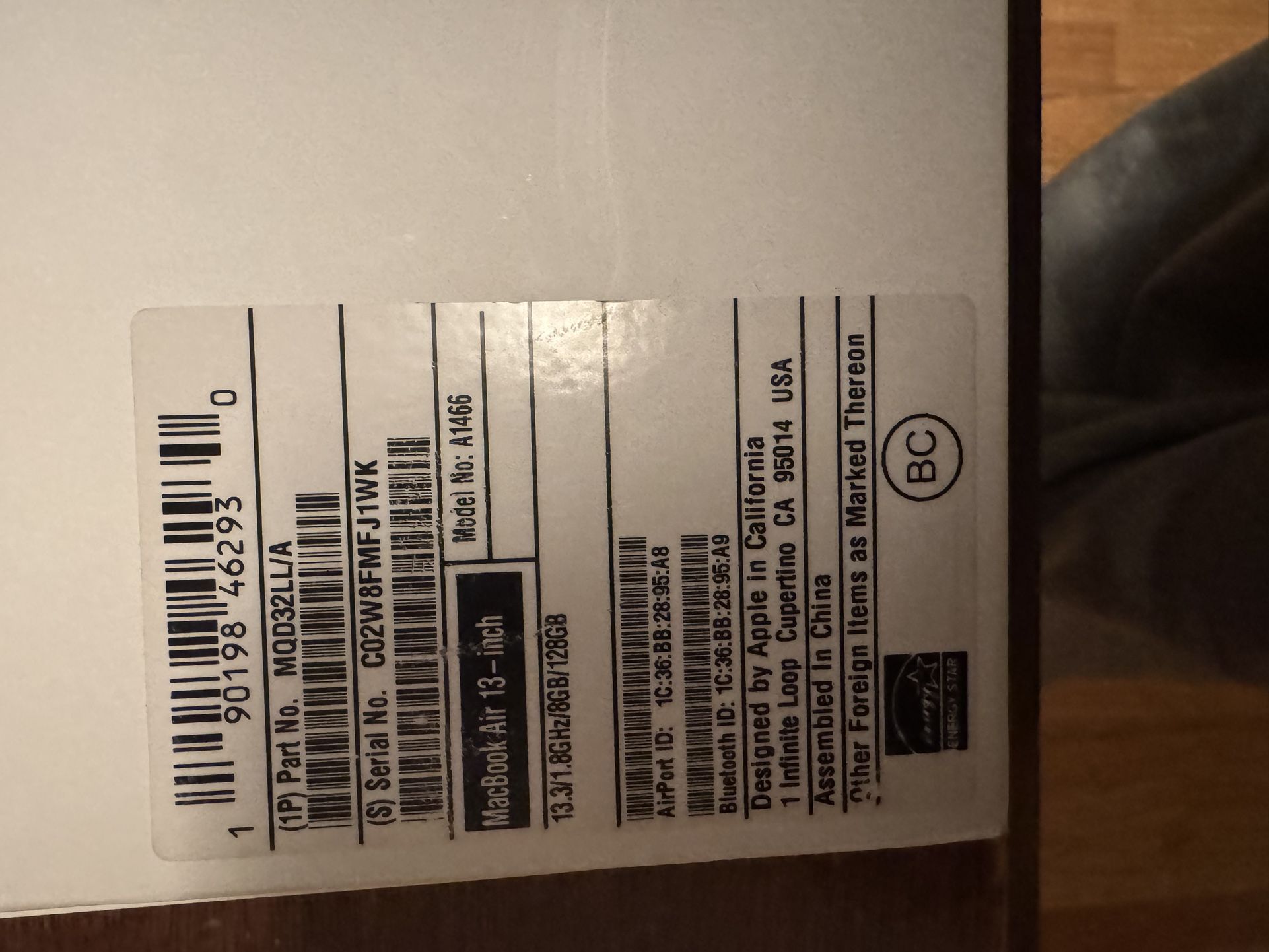 MacBook Air 2016