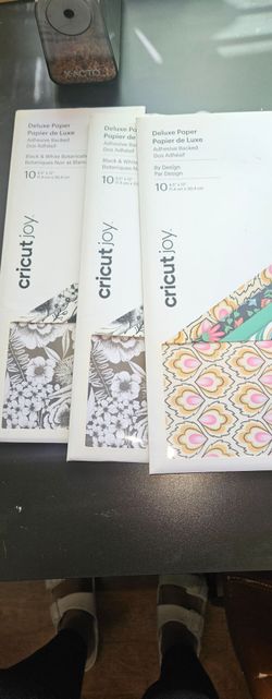 Cricut joy deluxe paper