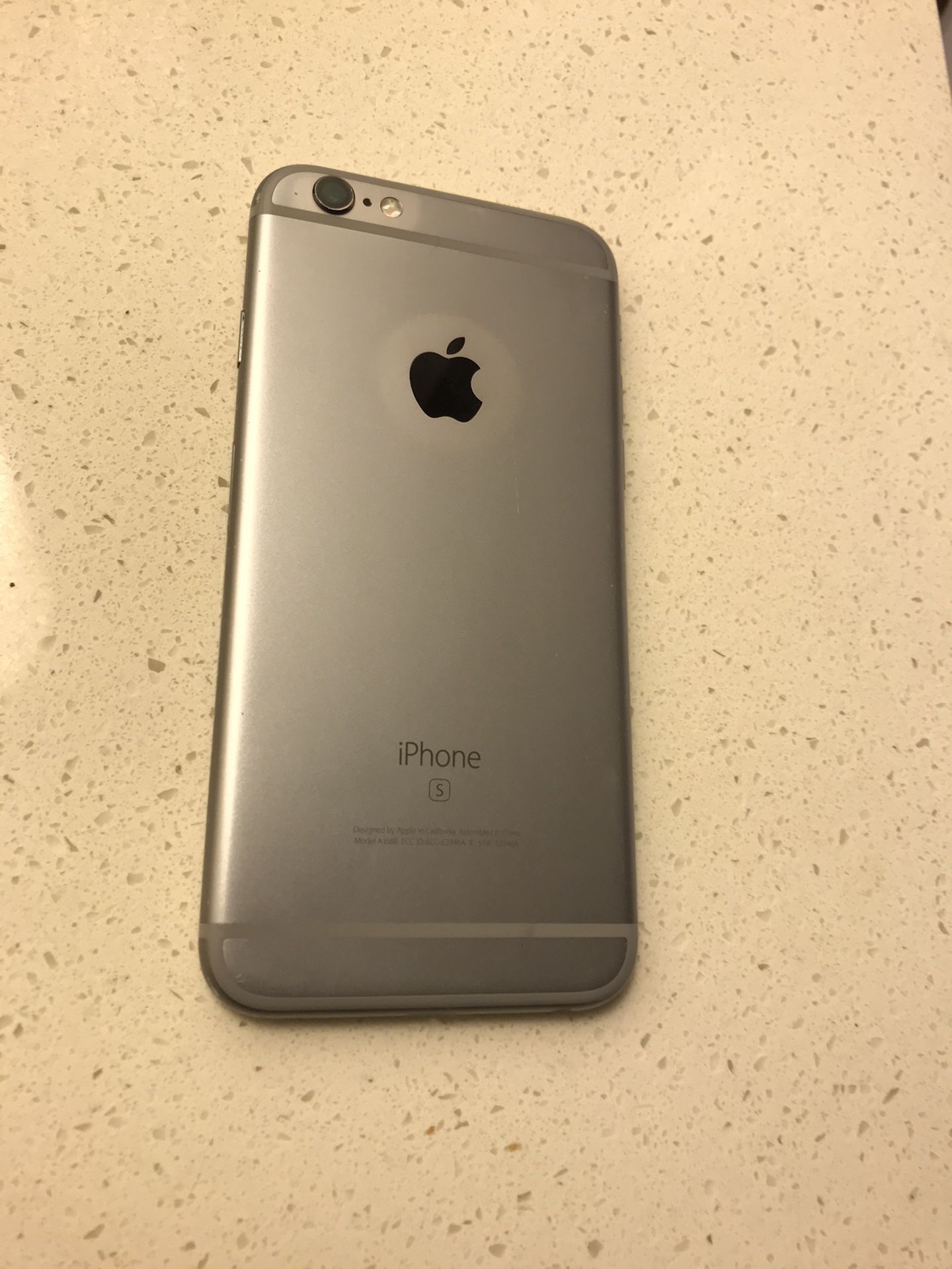Silver iPhone 6s Boost Mobile