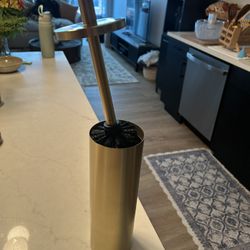 Golden Toilet Bowl Brush NEW