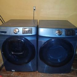 Samsung Front Load Washer And Dryer Set 