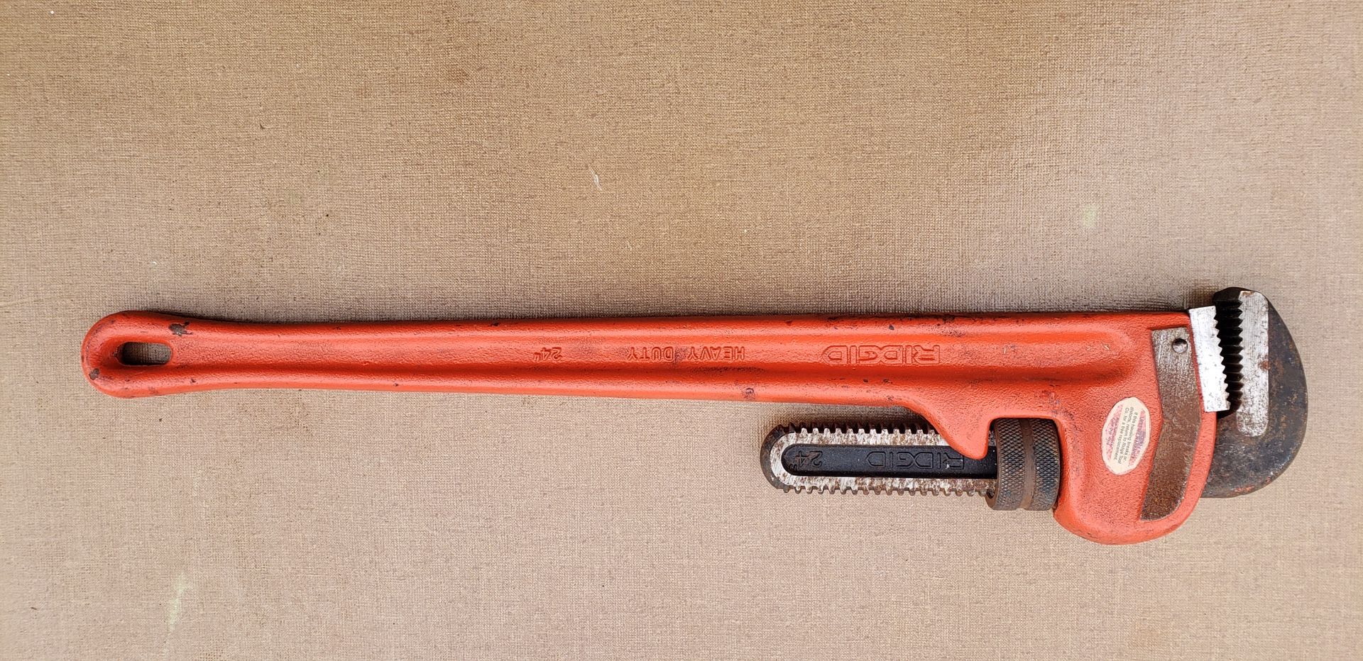 Rigid 24” Pipe Wrench 