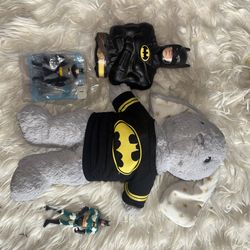 Vintage Batman toy lot