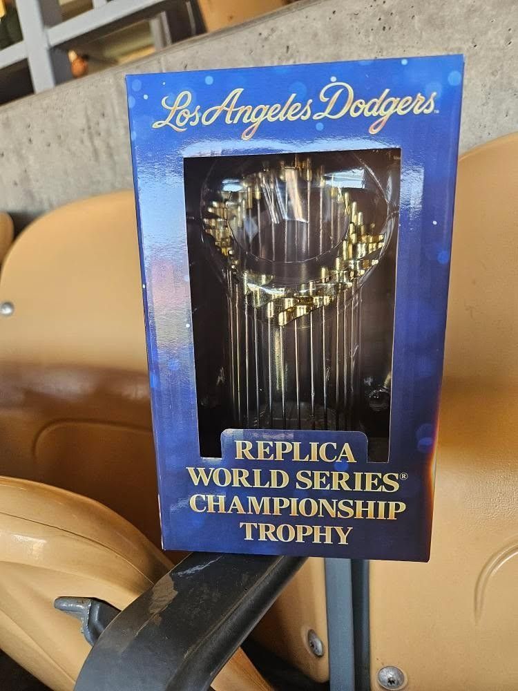 Dodgers WORLD SERIES TROPHY