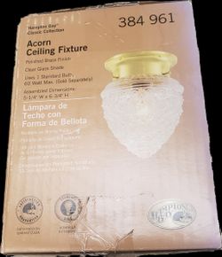 Brand New In Box Light Fixture