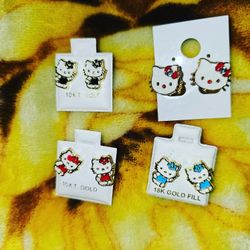 Hello Kitty Earings