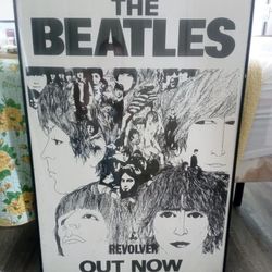 The Beatles Revolver Album Cover.