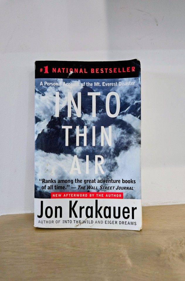 Jon Krakauer: Into Thin Air: A Personal Account of the Mt. Everest Disaster