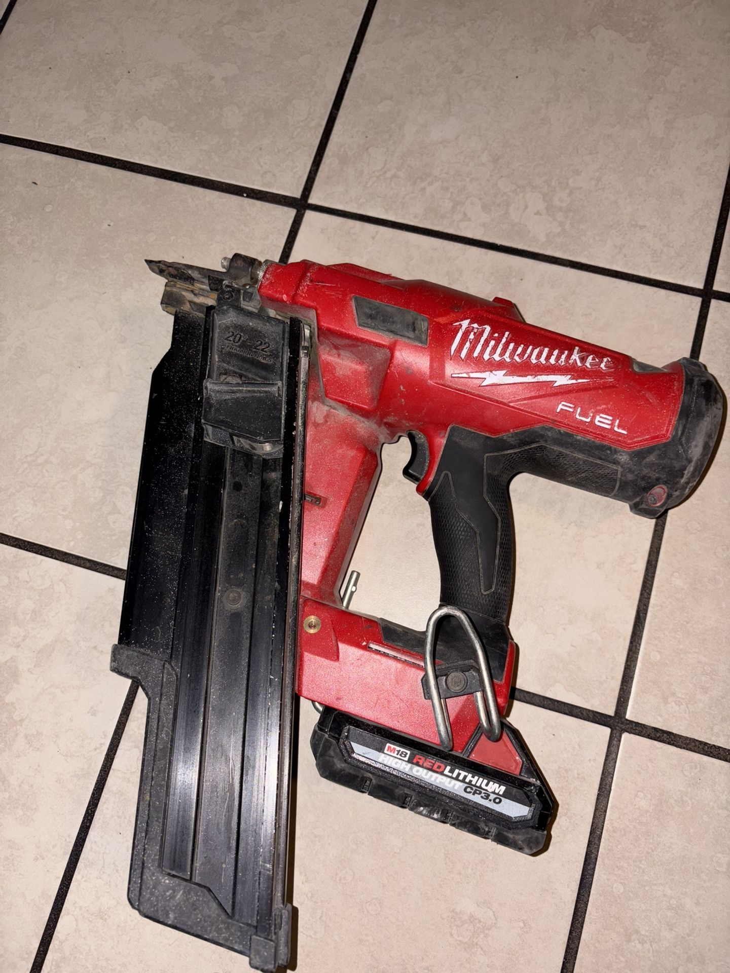 Milwaukee Nail Gun
