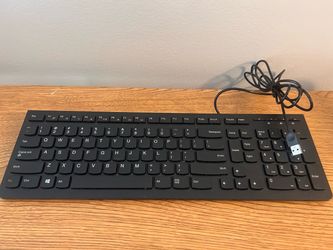 Lenovo Wired USB Full-Size Keyboard
