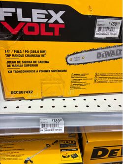 Dewalt flex volt chainsaw